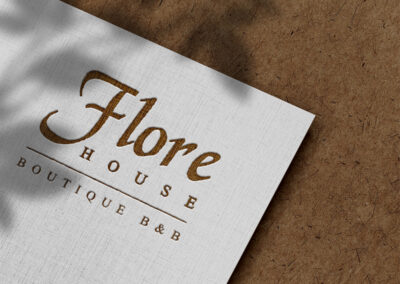 Flore House Logo Design Command Creative Peterborough