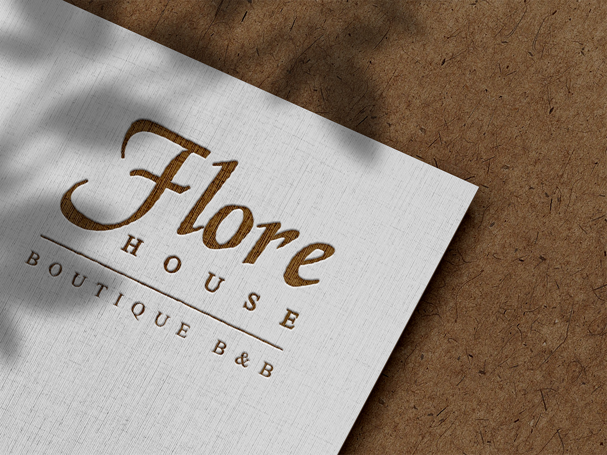 Flore House Logo Design Northampton