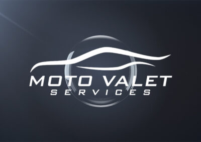 Kettering Moto Valet Services Logo Design