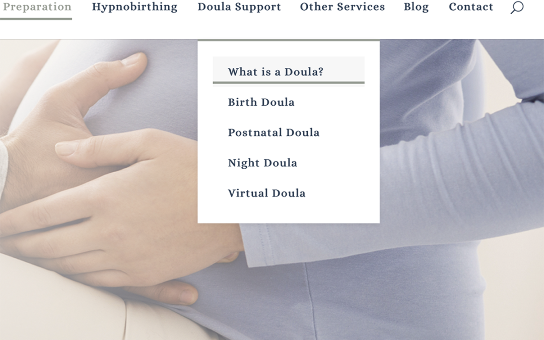 Doula Website Design